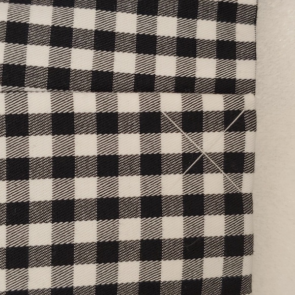 Ann Taylor ❤️NWT❤️ Size 8 Petite Black & White Check Blazer w/ Ruffled Wrists!❤️ - Picture 10 of 17